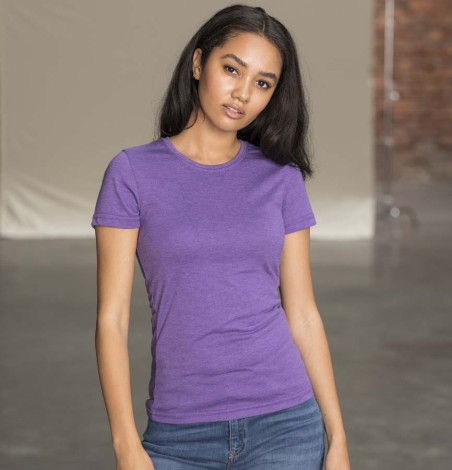 Damska koszulka Tri-Blend Damska koszulka Tri-Blend