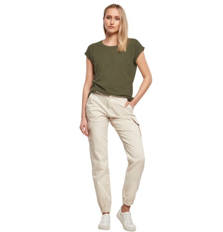 Damski top z mini rękawkami Damski top z mini rękawkami