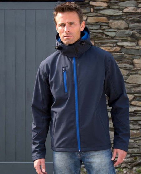 Softshell z kapturem RESULT® Performance dla pana