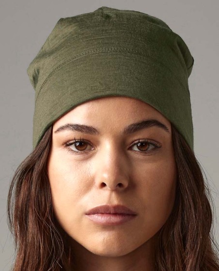 Lekkie beanie Beechfield® z wełny merino