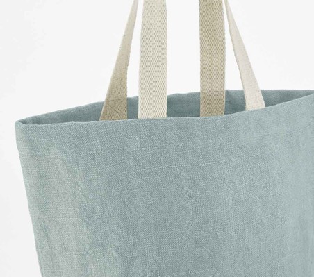 Torba plażowa z barwionej i spranej juty WESTFORD MILL®