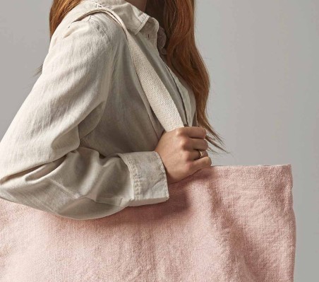 Torba plażowa z barwionej i spranej juty WESTFORD MILL®