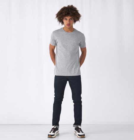 Męski lekki T-shirt organiczny E150 (rozmiary: 3XL, 4XL, 5XL) Męski lekki T-shirt organiczny E150 (rozmiary: 3XL, 4XL, 5XL)