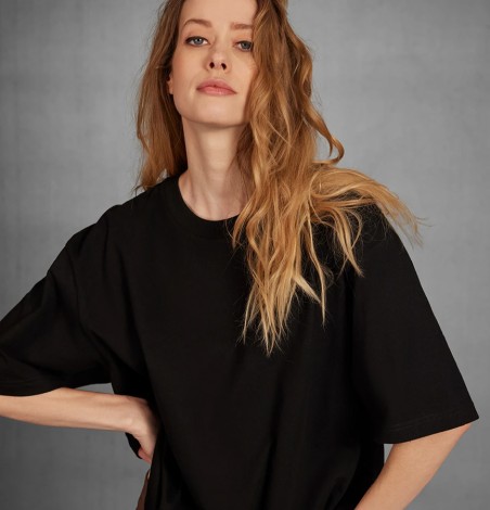 Gruba koszulka #E220 Oversized unisex