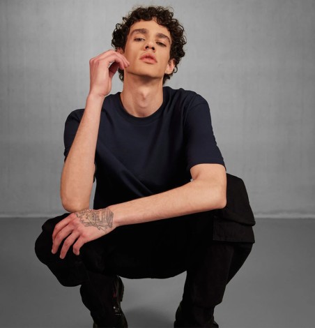 Gruba koszulka #E220 Oversized unisex