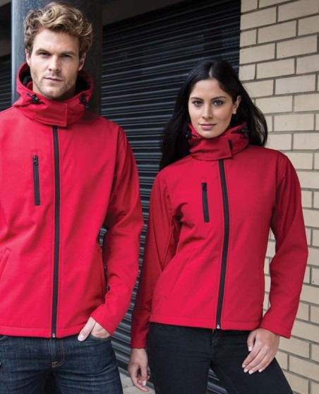 Softshell z kapturem RESULT® Performance dla pani