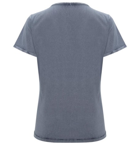 Damski T-shirt Husky z efektem jeansowym Damski T-shirt Husky z efektem jeansowym