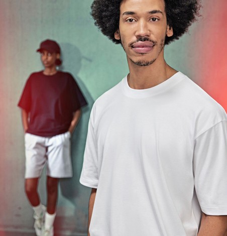 Gruba koszulka #E220 Oversized unisex