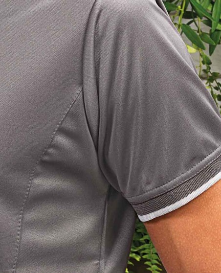 Szybkoschnące polo PREMIER® z kontrastowymi brzegami dla pana Szybkoschnące polo PREMIER® z kontrastowymi brzegami dla pana