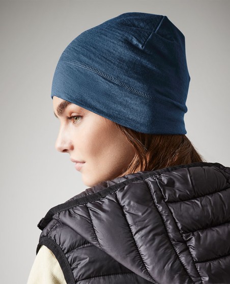 Lekkie beanie Beechfield® z wełny merino Lekkie beanie Beechfield® z wełny merino