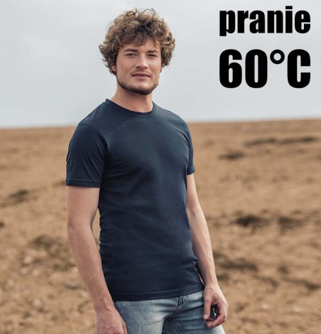 Męski luksusowy T-shirt organiczny - pranie 60°C Męski luksusowy T-shirt organiczny - pranie 60°C