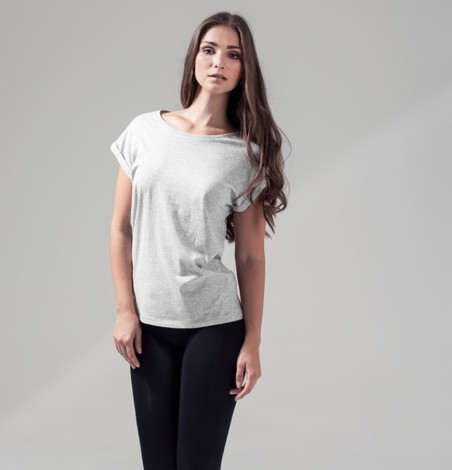 Damski top z mini rękawkami Damski top z mini rękawkami