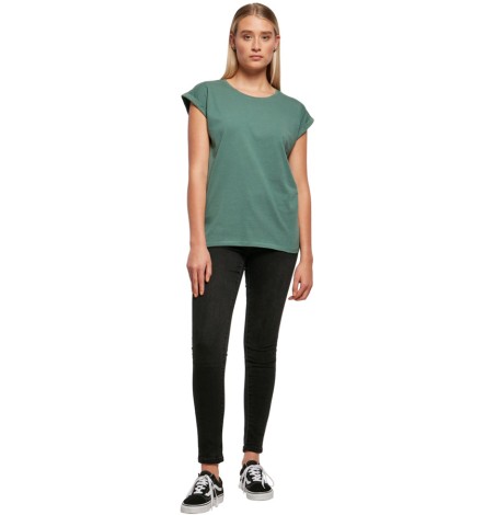 Damski top z mini rękawkami Damski top z mini rękawkami