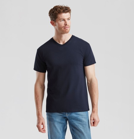 Męska koszulka Valueweight w serek (rozmiary: 3XL, 4XL, 5XL) Męska koszulka Valueweight w serek (rozmiary: 3XL, 4XL, 5XL)