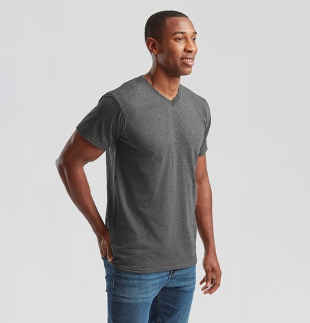 Męska koszulka Valueweight w serek (rozmiary: 3XL, 4XL, 5XL) Męska koszulka Valueweight w serek (rozmiary: 3XL, 4XL, 5XL)