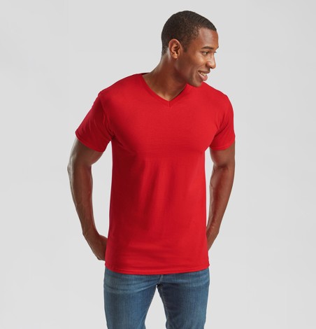 Męska koszulka Valueweight w serek (rozmiary: 3XL, 4XL, 5XL) Męska koszulka Valueweight w serek (rozmiary: 3XL, 4XL, 5XL)