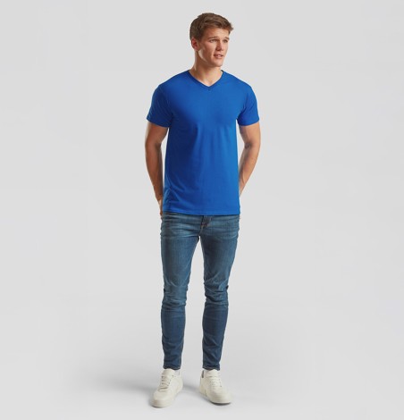 Męska koszulka Valueweight w serek (rozmiary: 3XL, 4XL, 5XL) Męska koszulka Valueweight w serek (rozmiary: 3XL, 4XL, 5XL)