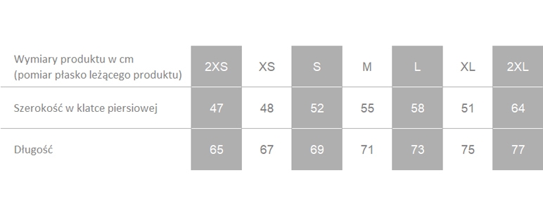 Producent dopuszcza różnice w wymiarach produktu do +/- 3,5%. Producent dopuszcza różnice w wymiarach produktu do +/- 3,5%.