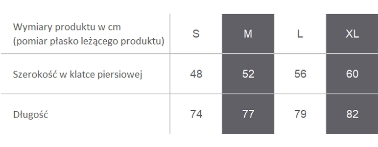 Producent dopuszcza różnice w wymiarach produktu do +/- 3,5%. Producent dopuszcza różnice w wymiarach produktu do +/- 3,5%.