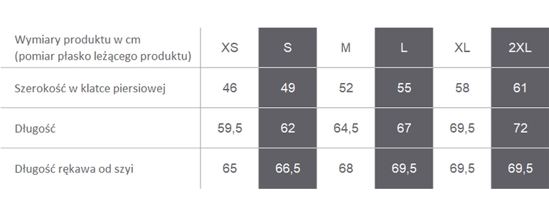 Producent dopuszcza różnice w wymiarach produktu do +/- 3,5%. Producent dopuszcza różnice w wymiarach produktu do +/- 3,5%.