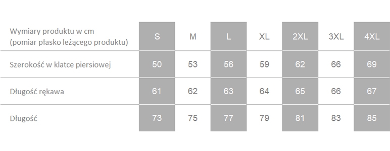 Producent dopuszcza różnice w wymiarach produktu do +/- 3,5%. Producent dopuszcza różnice w wymiarach produktu do +/- 3,5%.