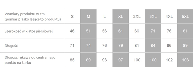 Producent dopuszcza różnice w wymiarach produktu do +/- 3,5%. Producent dopuszcza różnice w wymiarach produktu do +/- 3,5%.