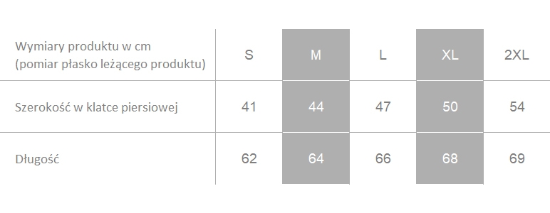 Producent dopuszcza różnice w wymiarach produktu do +/- 3,5%. Producent dopuszcza różnice w wymiarach produktu do +/- 3,5%.