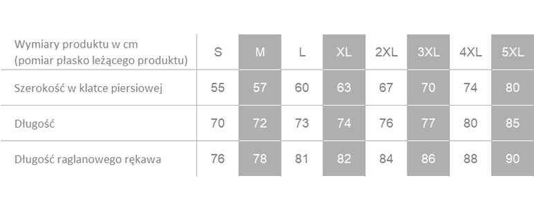 Producent dopuszcza różnice w wymiarach produktu do +/- 3,5%. Producent dopuszcza różnice w wymiarach produktu do +/- 3,5%.