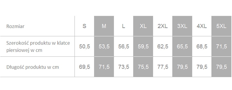 Producent dopuszcza różnice w wymiarach produktu do +/- 3,5%. Producent dopuszcza różnice w wymiarach produktu do +/- 3,5%.