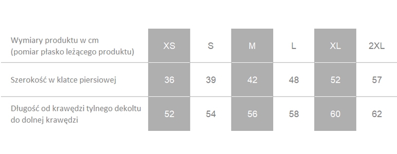 Producent dopuszcza różnice w wymiarach produktu do +/- 3,5%. Producent dopuszcza różnice w wymiarach produktu do +/- 3,5%.