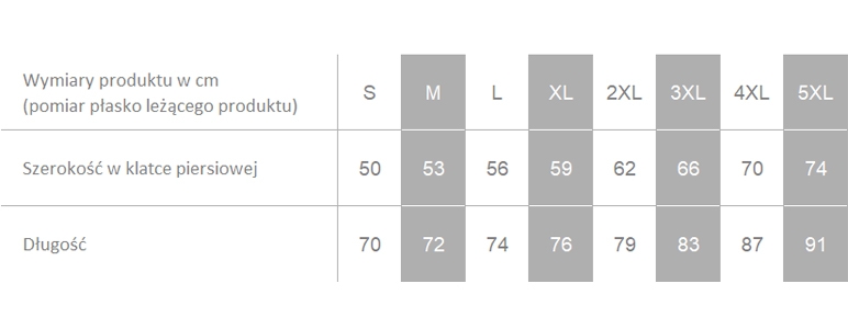 Producent dopuszcza różnice w wymiarach produktu do +/- 3,5%. Producent dopuszcza różnice w wymiarach produktu do +/- 3,5%.