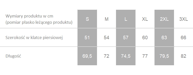 Producent dopuszcza różnice w wymiarach produktu do +/- 3,5%. Producent dopuszcza różnice w wymiarach produktu do +/- 3,5%.