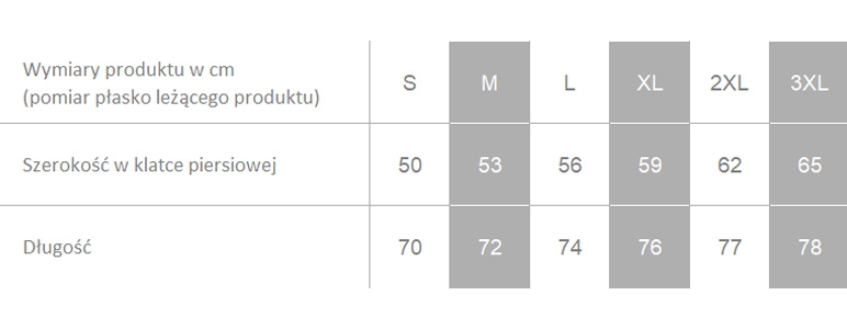 Producent dopuszcza różnice w wymiarach produktu do +/- 3,5%. Producent dopuszcza różnice w wymiarach produktu do +/- 3,5%.
