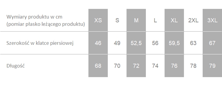 Producent dopuszcza różnice w wymiarach produktu do +/- 3,5%. Producent dopuszcza różnice w wymiarach produktu do +/- 3,5%.
