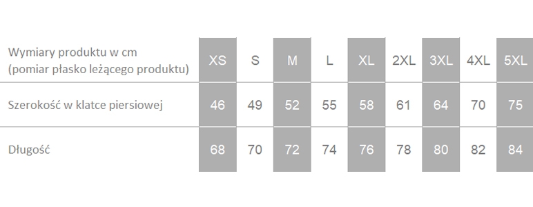 Producent dopuszcza różnice w wymiarach produktu do +/- 3,5%. Producent dopuszcza różnice w wymiarach produktu do +/- 3,5%.