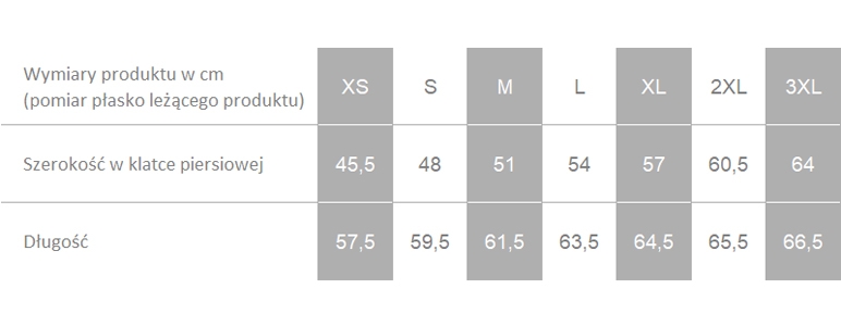 Producent dopuszcza różnice w wymiarach produktu do +/- 3,5%. Producent dopuszcza różnice w wymiarach produktu do +/- 3,5%.