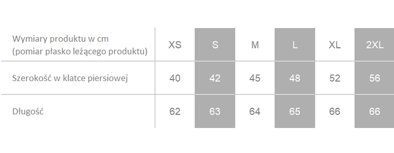 Producent dopuszcza różnice w wymiarach produktu do +/- 3,5%. Producent dopuszcza różnice w wymiarach produktu do +/- 3,5%.