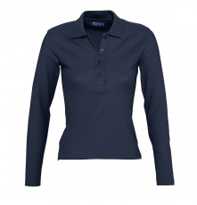 LADIES` LONGSLEEVE POLO PODIUM 11317 04.SL.1.A20.4A79