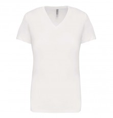 LADIES' SHORT SLEEVE V-NECK T-SHIRT 05.KA.1.936.1A01