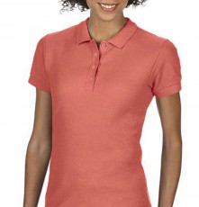 SOFTSTYLE<sup>®</sup> LADIES DOUBLE PIQUE POLO 64800L 04.GI.1.820.5C00