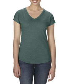 WOMEN'S TRI-BLEND V-NECK TEE 6750LV 05.AN.1.W27