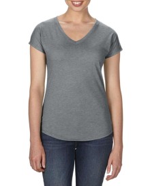 WOMEN'S TRI-BLEND V-NECK TEE 6750LV 05.AN.1.W27