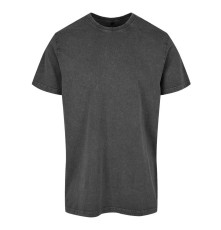 ACID WASHED ROUND NECK TEE BY190 05.BY.2.C80.2B40