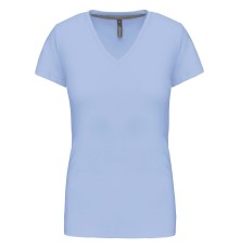 LADIES' SHORT SLEEVE V-NECK T-SHIRT 05.KA.1.936.4E00