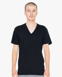 UNISEX FINE JERSEY V-NECK T-SHIRT 2456 05.AA.4.W28
