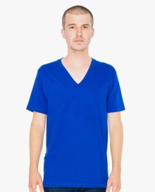 UNISEX FINE JERSEY V-NECK T-SHIRT 2456 05.AA.4.W28