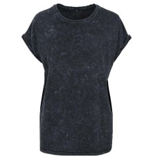 LADIES´ ACID WASHED EXTENDED SHOULDER TEE BY053 05.BY.1.C81.2B40