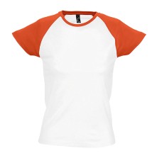 WOMEN`S RAGLAN COLOUR-T MILKY 11195 05.SL.1.A99.1A69