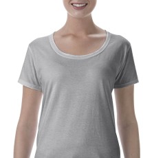 SOFTSTYLE<sup>®</sup> LADIES' DEEP SCOOP T-SHIRT 64550L 05.GI.1.B01.2F75