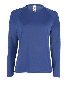 WOMENS LONG-SLEEVE SPORTS T-SHIRT SPORTY 02072 05.SL.1.L93